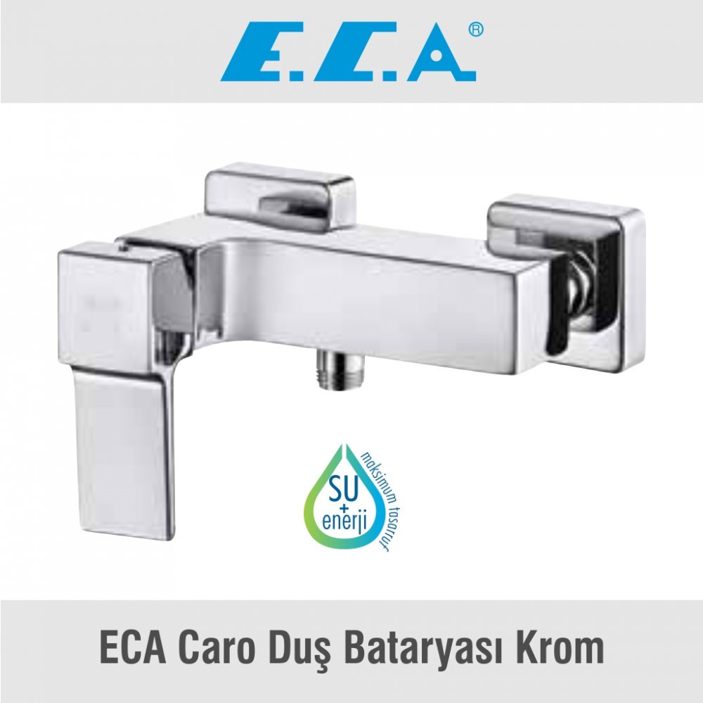 ECA,Duş Bataryası,ECA Caro Duş Bataryası Krom, 102154001 ...